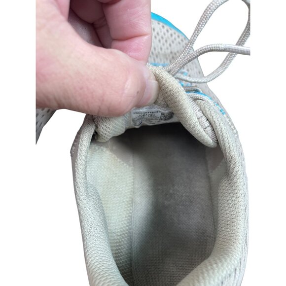 Merrell Vaport Glove 6 Womans tan blue vibram Trail running sneakers Sz 9 - Picture 8 of 16